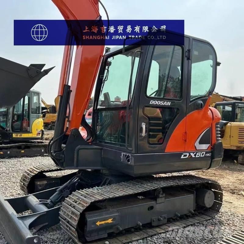 Doosan DX 60-9C Mini kotrók < 7t