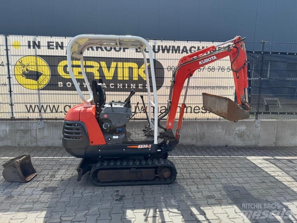 Kubota Kx 36-2 Mini kotrók < 7t