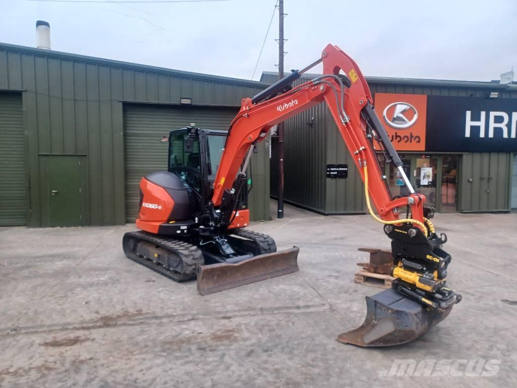 Kubota KX 060-5 Mini kotrók < 7t
