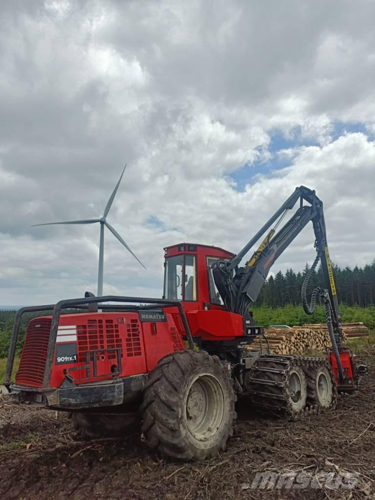Komatsu 901 TX.1 Betakarítók