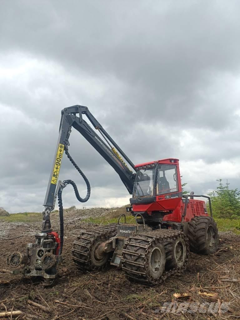 Komatsu 901 TX.1 Betakarítók