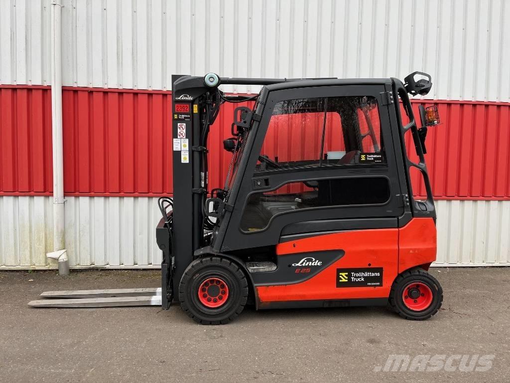 Linde E 25 Elektromos targoncák