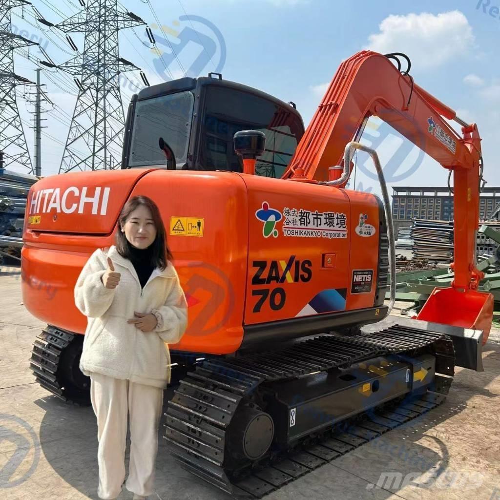 Hitachi ZX70 Lánctalpas kotrók