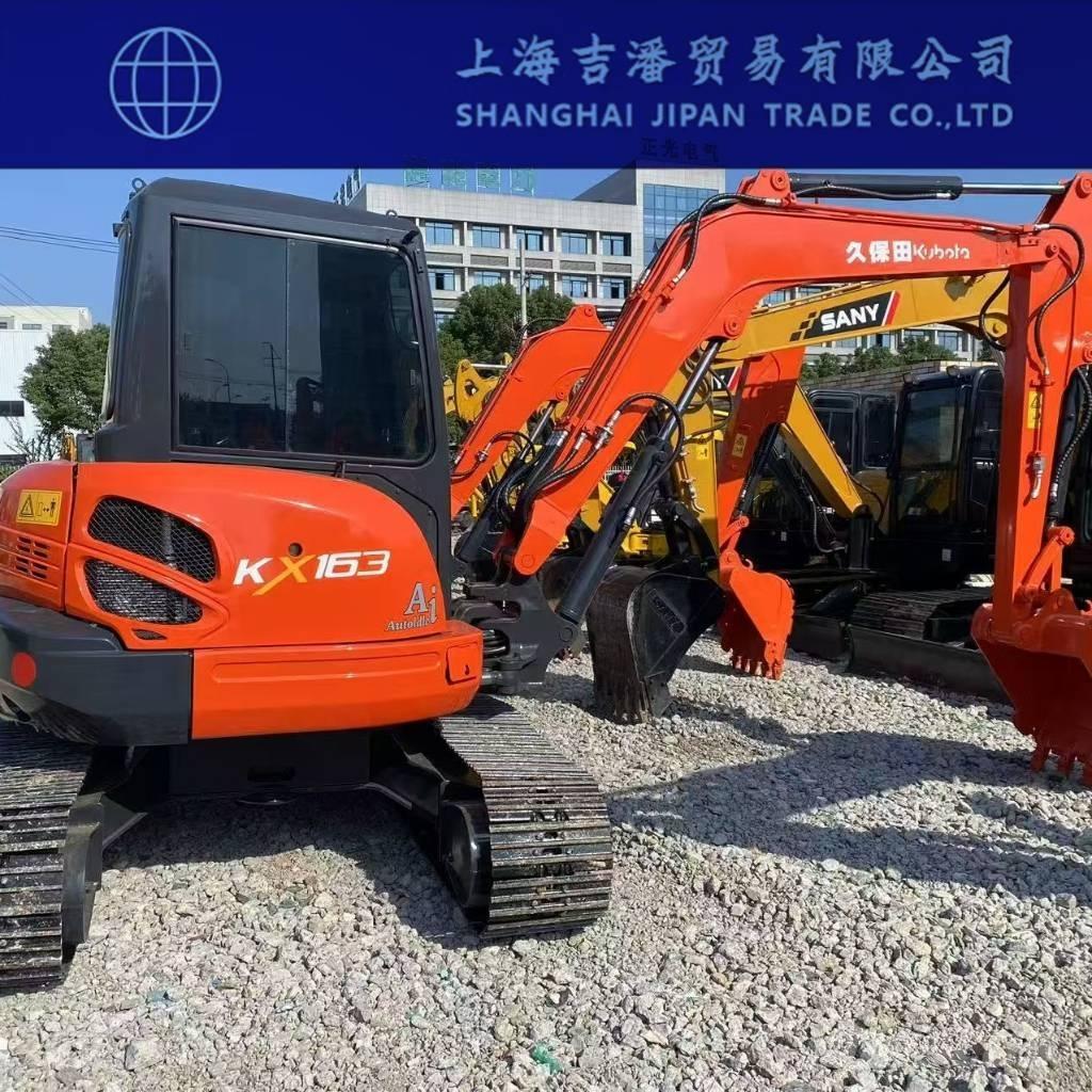 Kubota KX 163 Lánctalpas kotrók