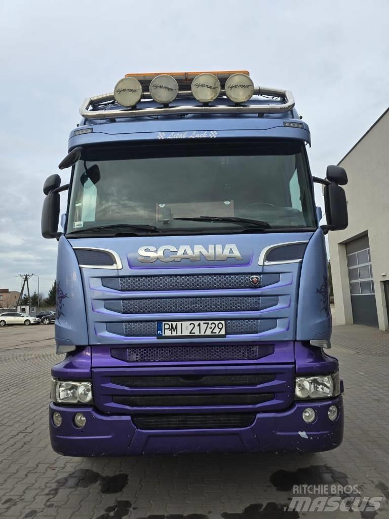 Scania R 580 Rönkszállító teherautók