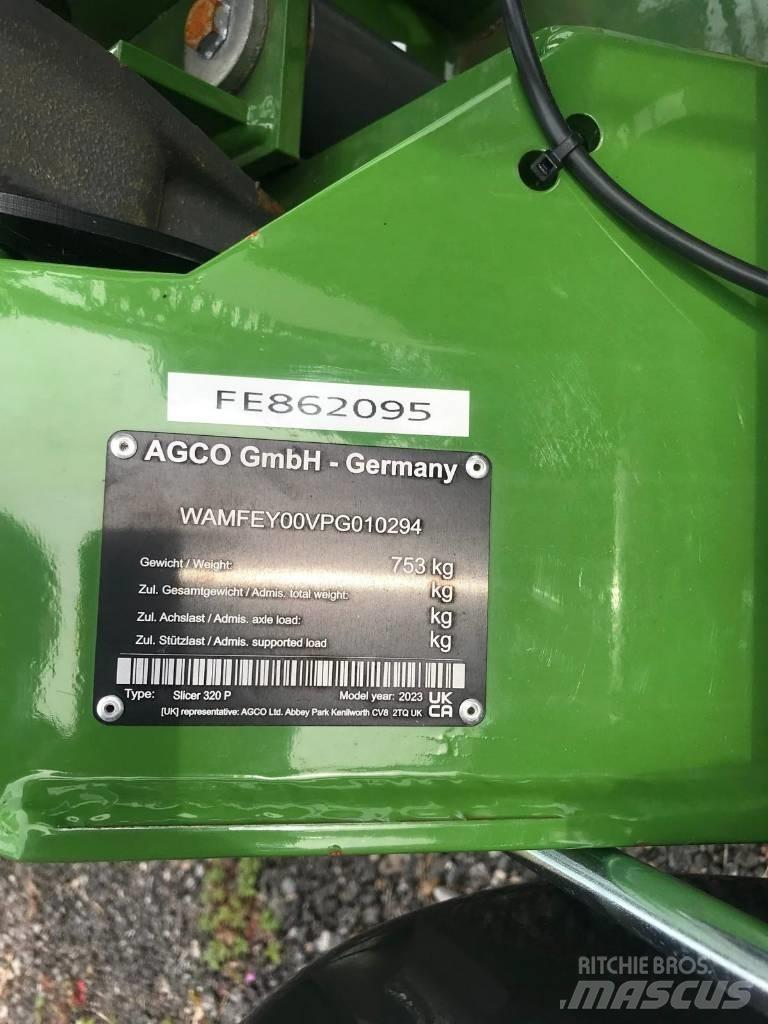 Fendt Slicer 320 P Kaszák
