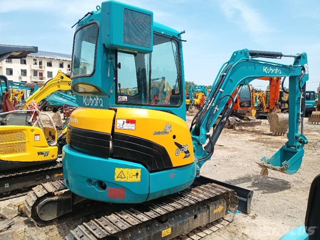 Kubota U 30 Mini kotrók < 7t