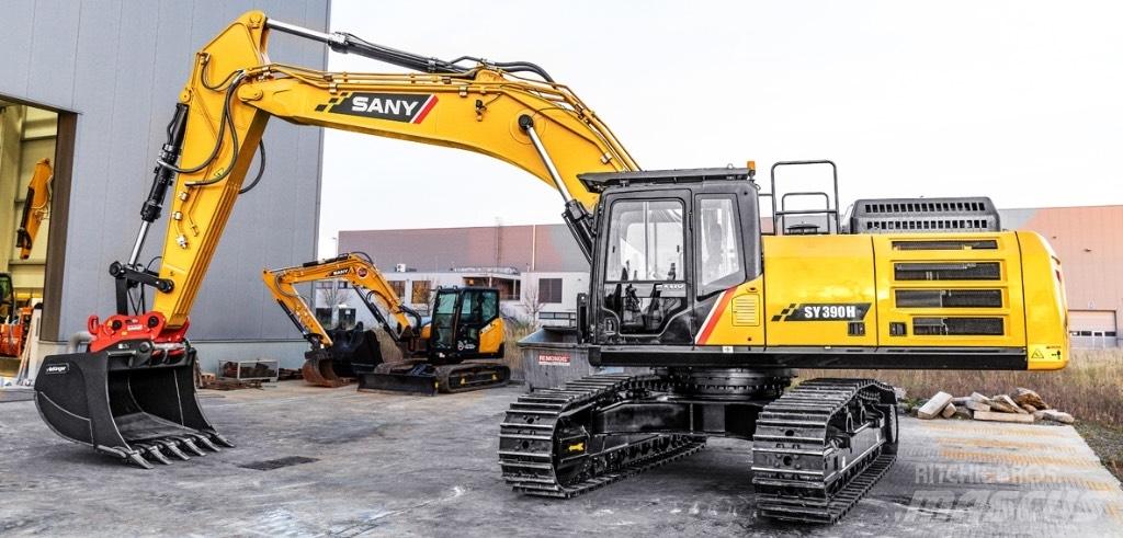 Sany SY390H Lánctalpas kotrók