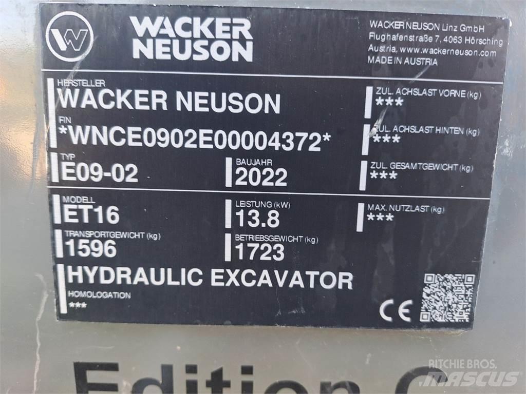 Wacker Neuson ET16 Lánctalpas kotrók