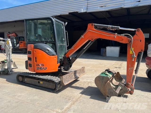 Hitachi ZX 26 Mini kotrók < 7t