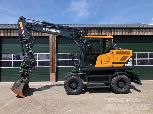 Hyundai HW 140 A Gumikerekes kotrók