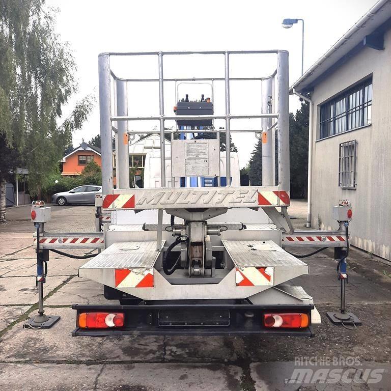 Multitel MT 162 Teherautóra szerelt emelők és állványok