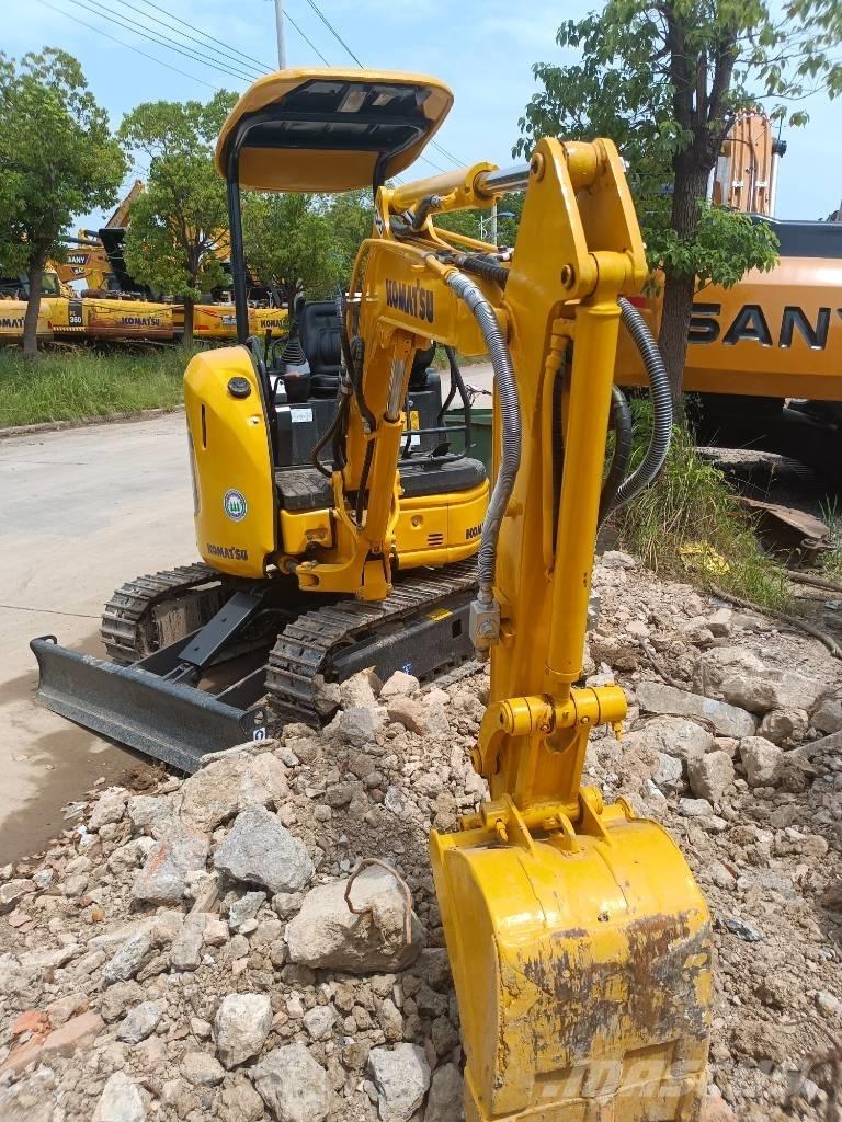 Komatsu PC 20 Lánctalpas kotrók