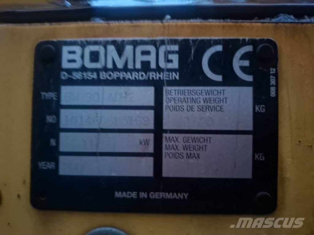 Bomag BW 90 AD-2 Ikerdobos hengerek