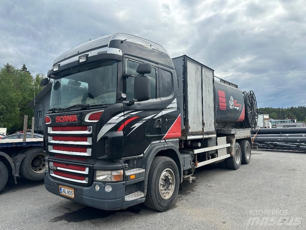 Scania R470 6x2 Vákuum teherautok