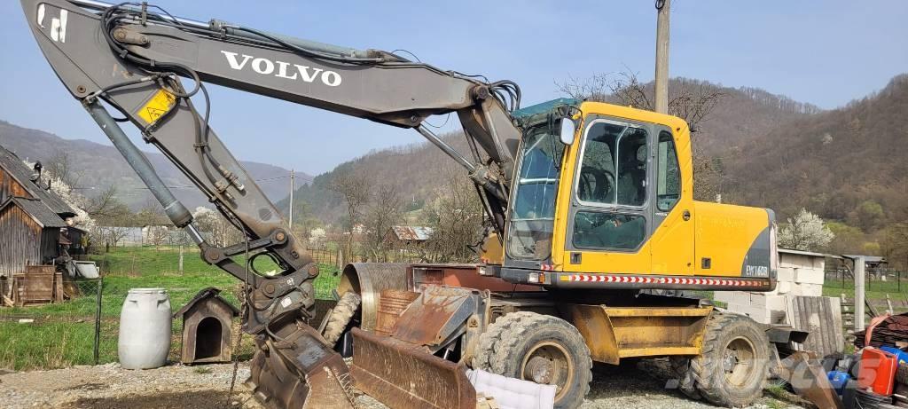 Volvo EW 160 Gumikerekes kotrók
