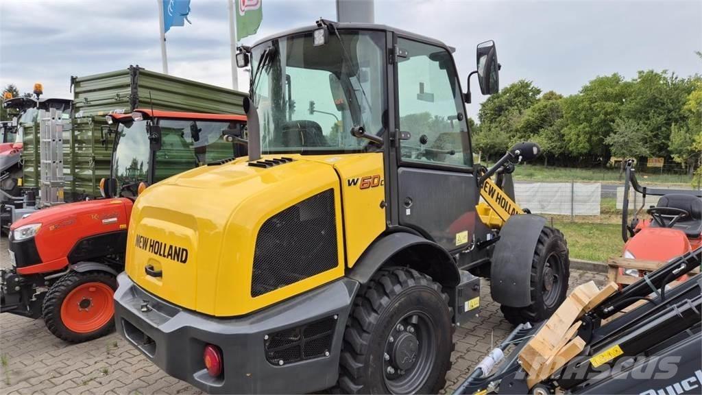 New Holland W 60 C Gumikerekes homlokrakodók