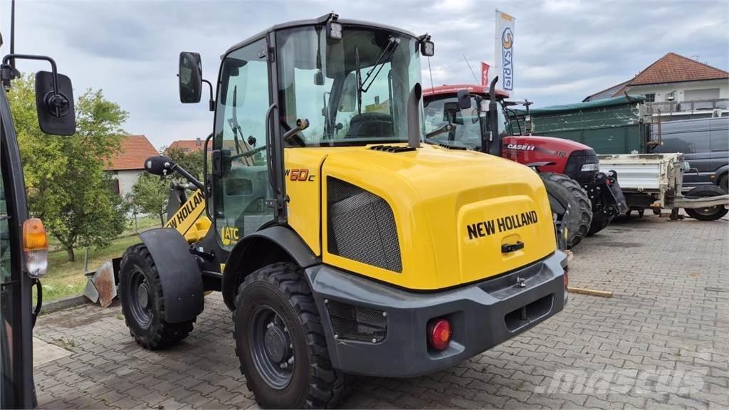 New Holland W 60 C Gumikerekes homlokrakodók