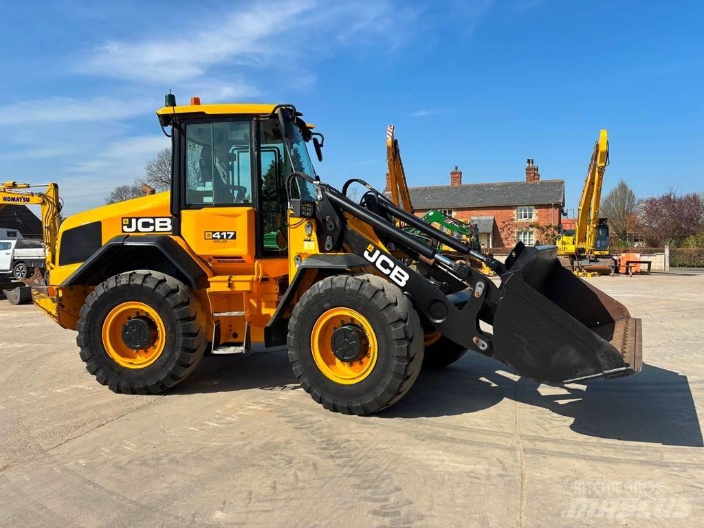 JCB 417 Gumikerekes homlokrakodók