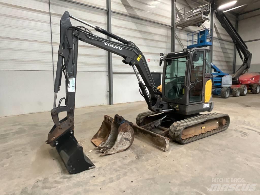 Volvo ECR 50 D Mini kotrók < 7t
