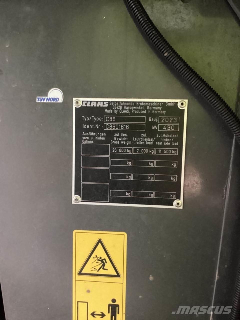 Claas 8700 TT Egyéb mezőgazdasági gépek