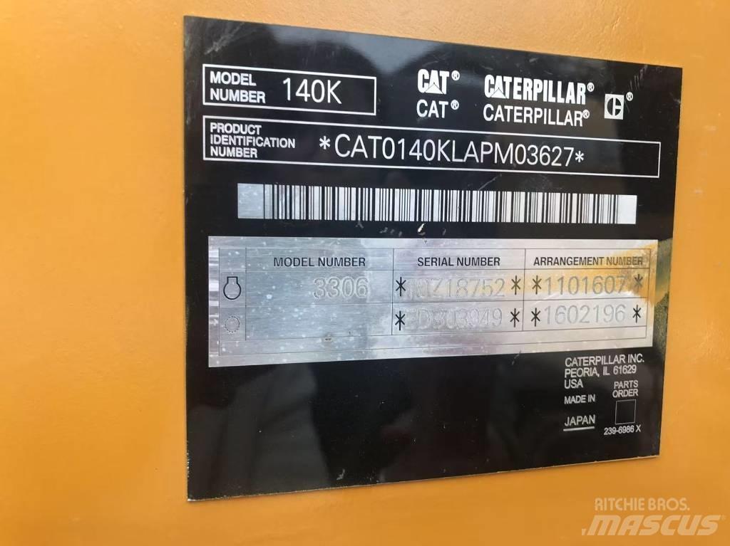 CAT 140k Gréderek