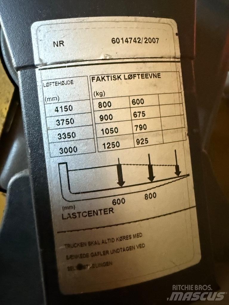 BT SPE 125 Gyalogkíséretű targonca