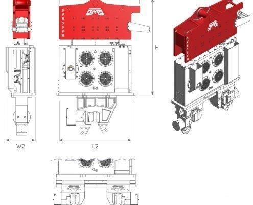  SVR 30VM Vibrátoros cölöpverő