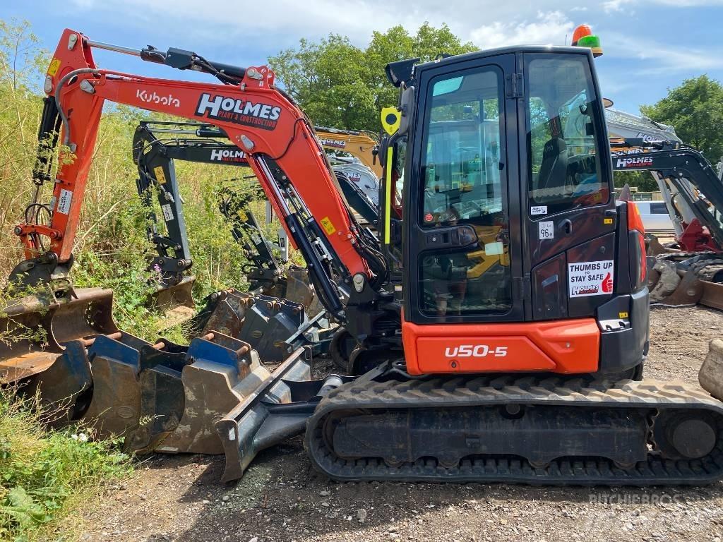 Kubota U 50-5 Mini kotrók < 7t