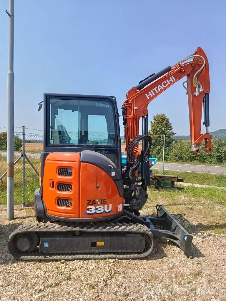 Hitachi ZX33U Lánctalpas kotrók
