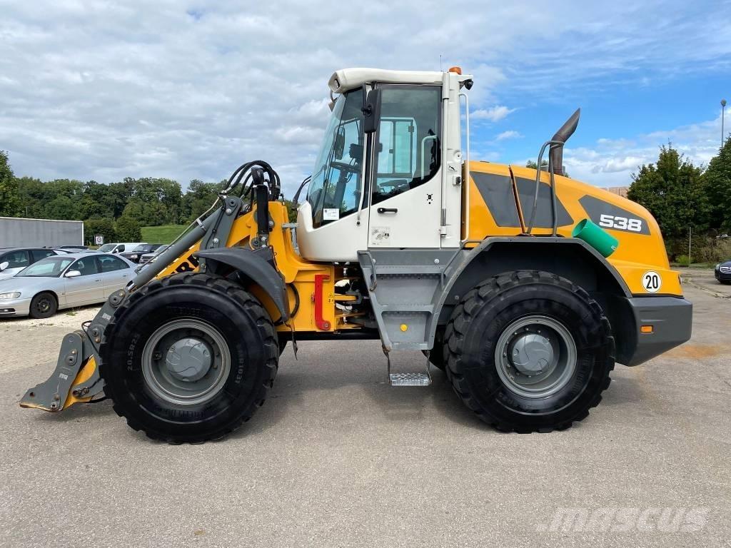 Liebherr L 538 Gumikerekes homlokrakodók