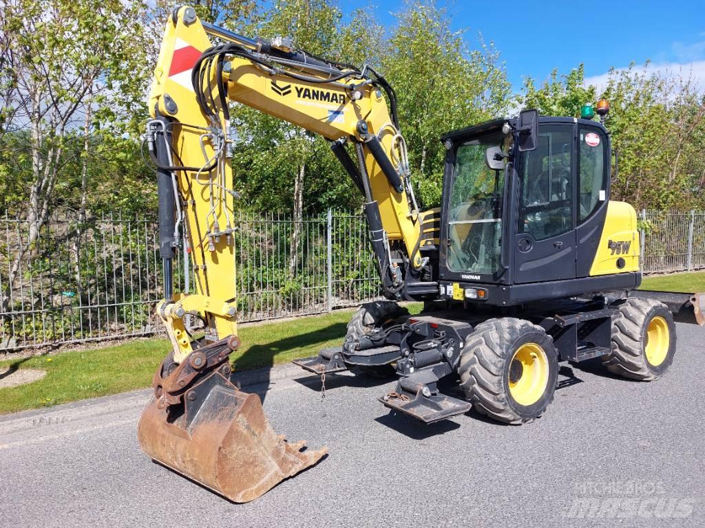 Yanmar B95W Gumikerekes kotrók
