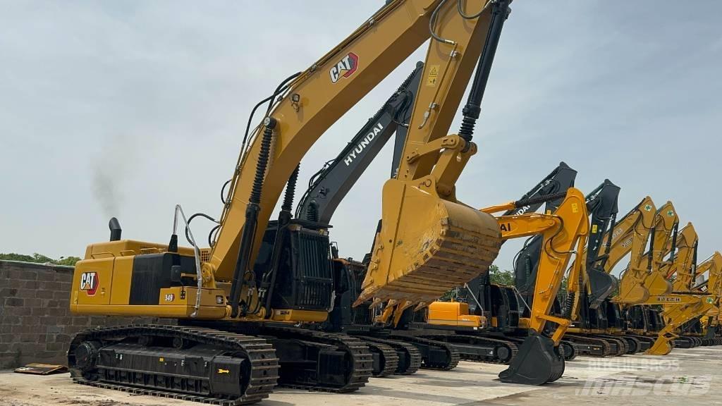 CAT 349 D Lánctalpas kotrók