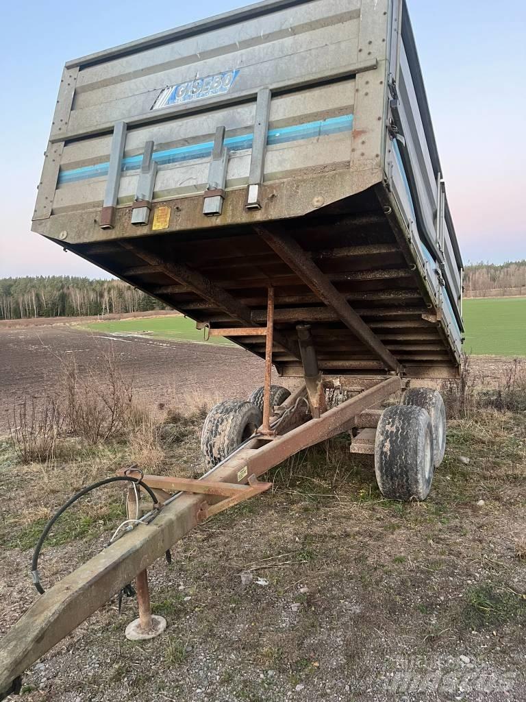 Gisebo Kärra Gabona átrakó kocsik