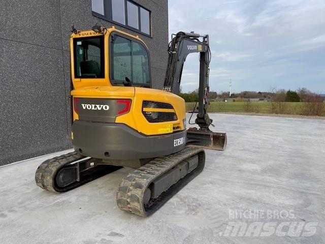 Volvo ECR 58 D Mini kotrók < 7t