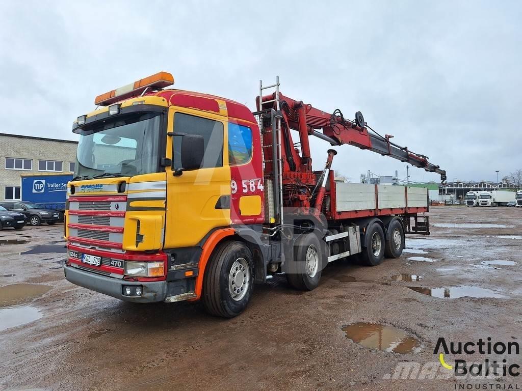 Scania R 124 GB Billenő teherautók