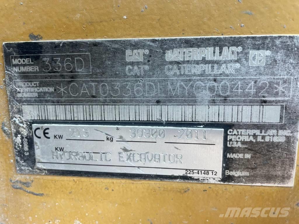 CAT 336 D LN Lánctalpas kotrók