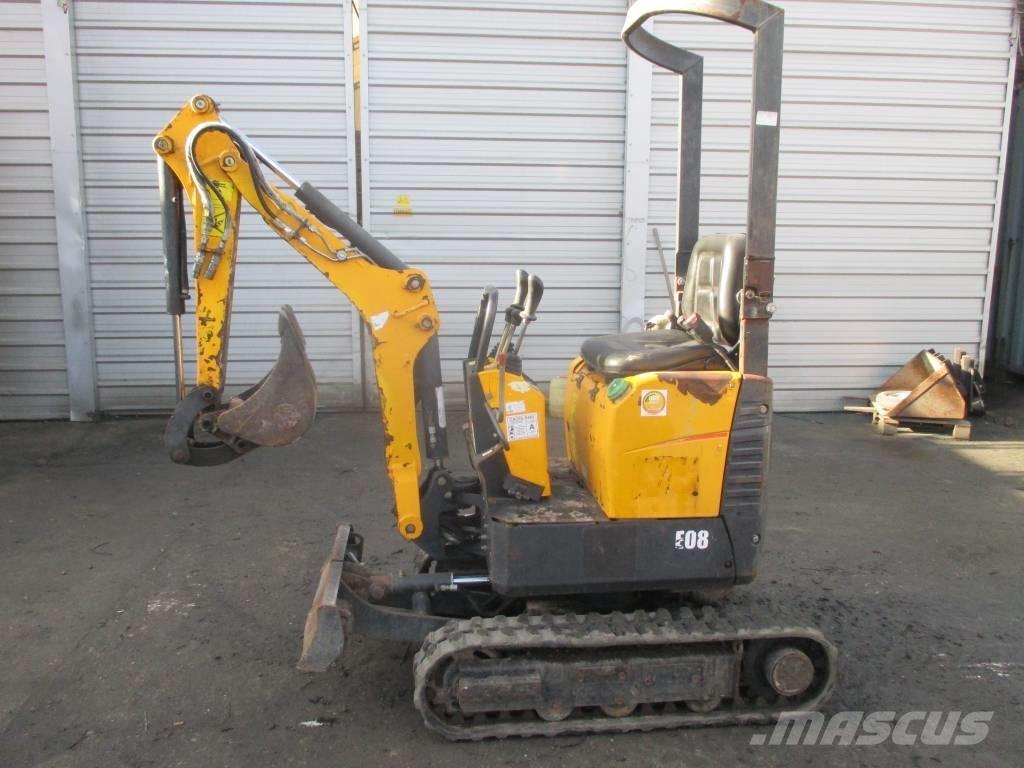 Bobcat E 08 Mini kotrók < 7t