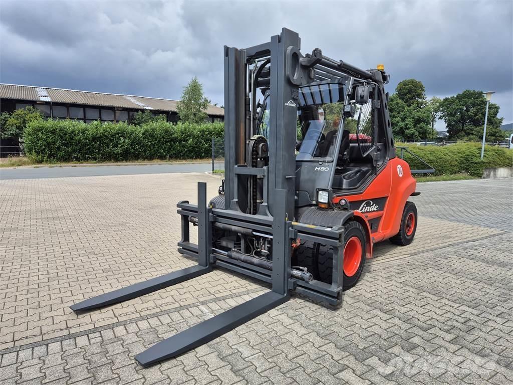Linde H80T-900 Gázüzemű targoncák