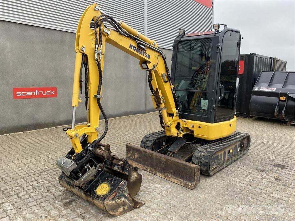 Komatsu PC26MR-5 Gumikerekes kotrók