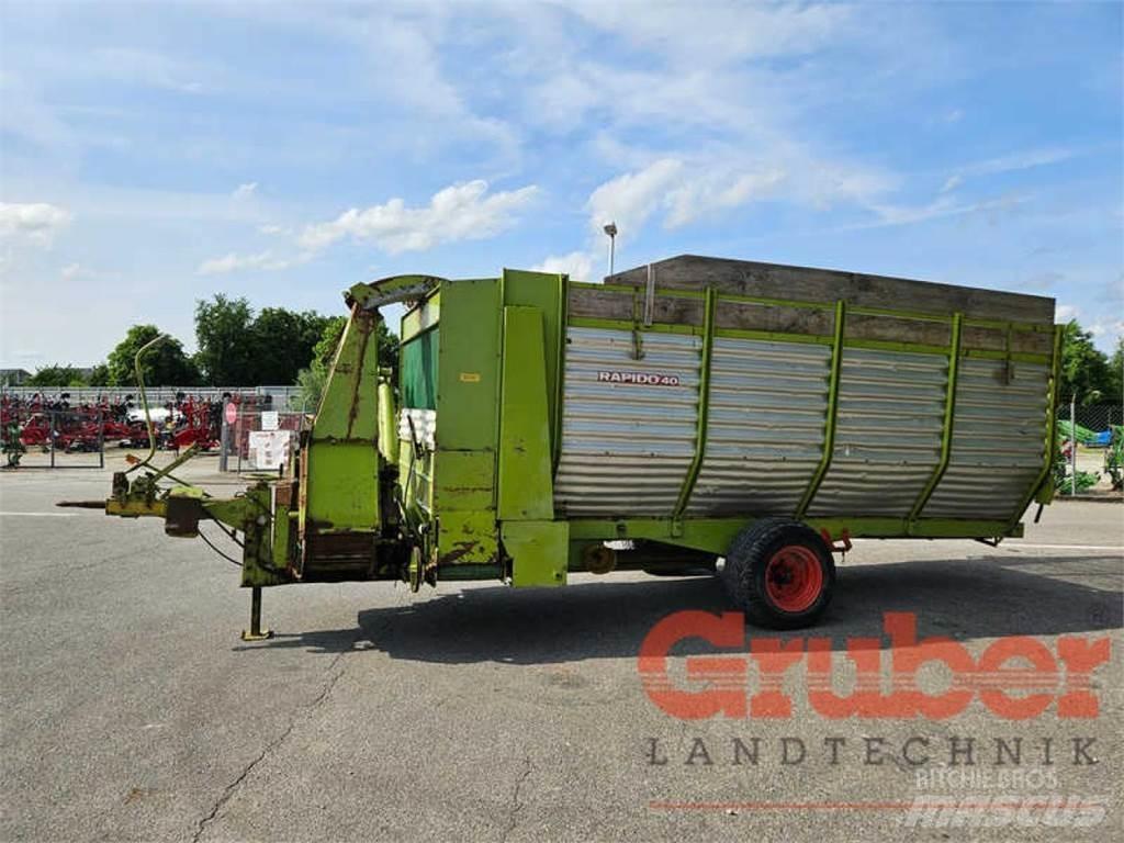 CLAAS Rapido 40 Önrakodó pótkocsik