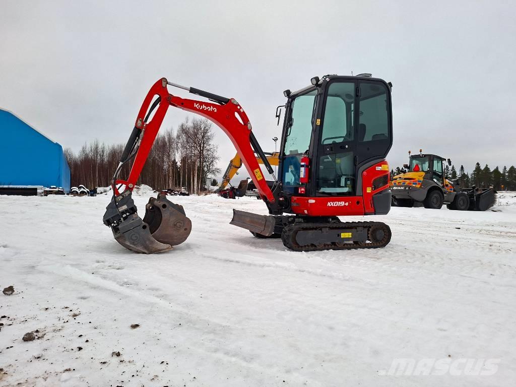 Kubota KX019-4 Mini kotrók < 7t