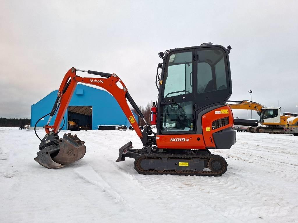 Kubota KX019-4 Mini kotrók < 7t