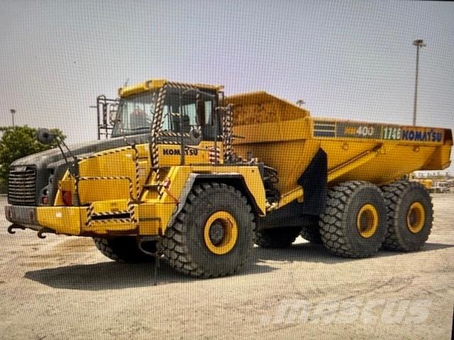 Komatsu HM 400-E Csuklósdömperek
