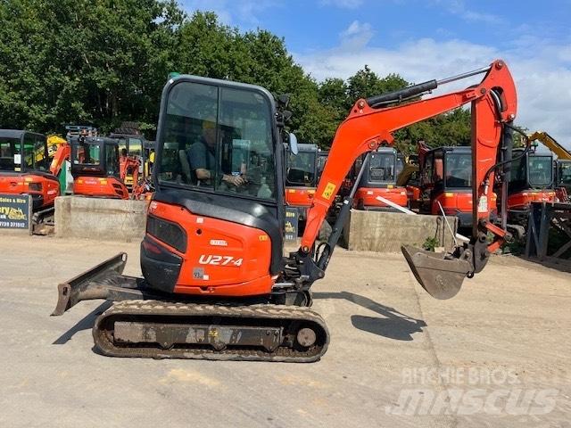 Kubota U 27-4 Mini kotrók < 7t