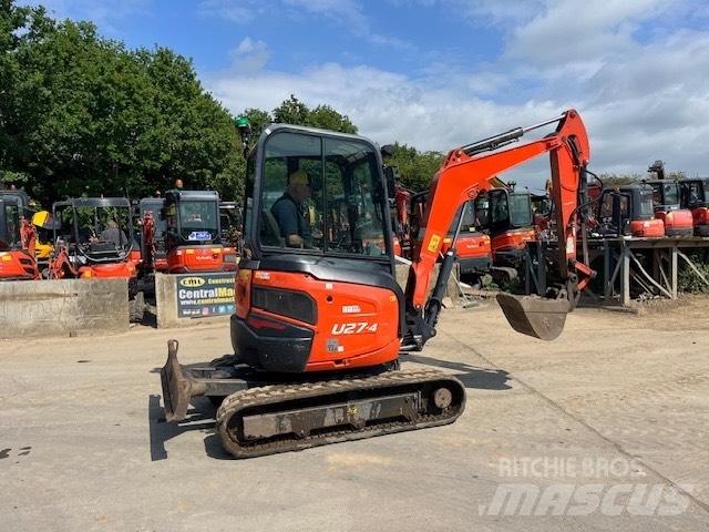 Kubota U 27-4 Mini kotrók < 7t