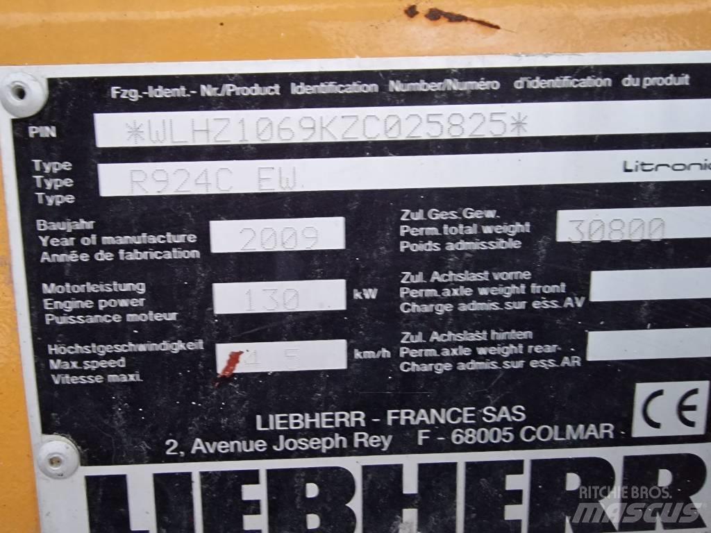 Liebherr R 924 C EW Hulladékkezelő gépek