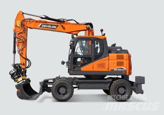 Develon DX 165 WR-7 Gumikerekes kotrók