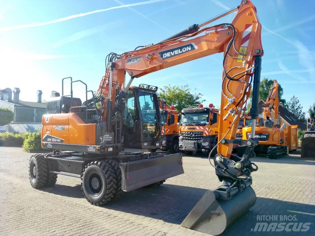 Develon DX 165 WR-7 Gumikerekes kotrók