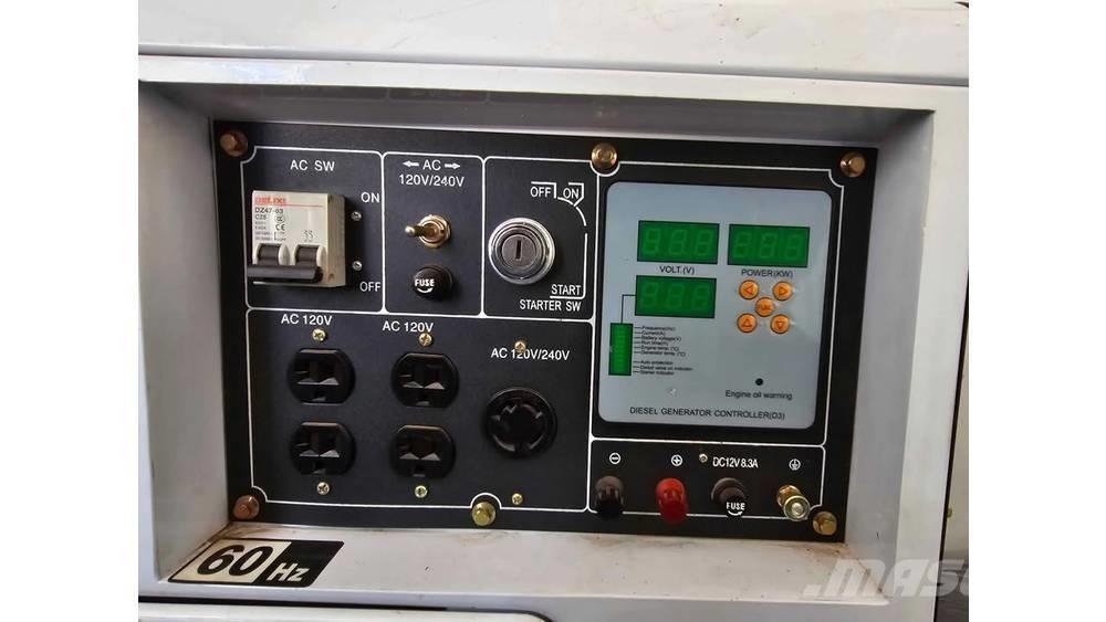 Mustang 6500 DP Dízel áramfejlesztők